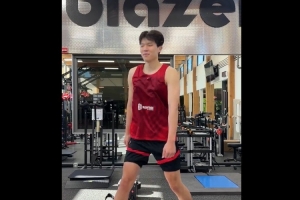 闪身步的风吹到了波特兰!一起来看看杨瀚森与肯特的闪身步模仿秀